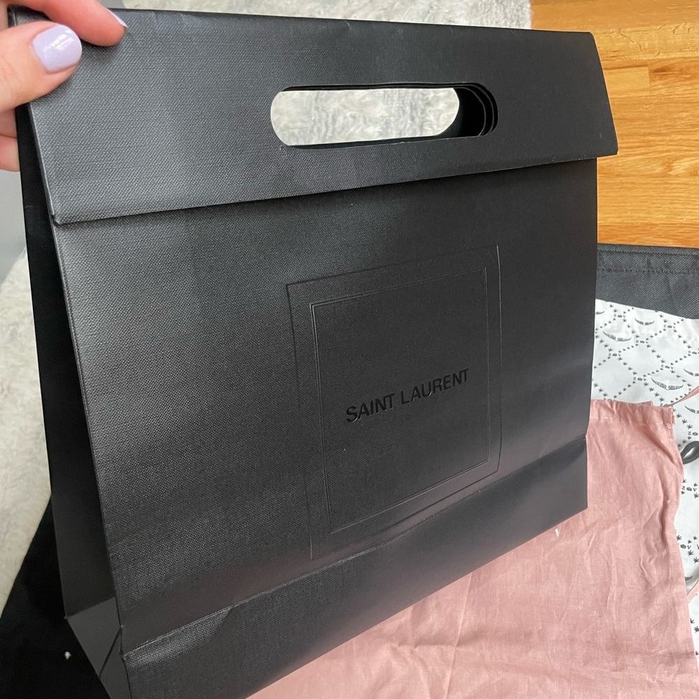 Saint Laurent empty paper Bag